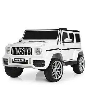 Дитячий електромобіль Mercedes-Benz G63 AMG 2020 Kidsauto білий