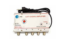 Абонентський підсилювач телевізійного сигналу на 4 виходи 1020MK4