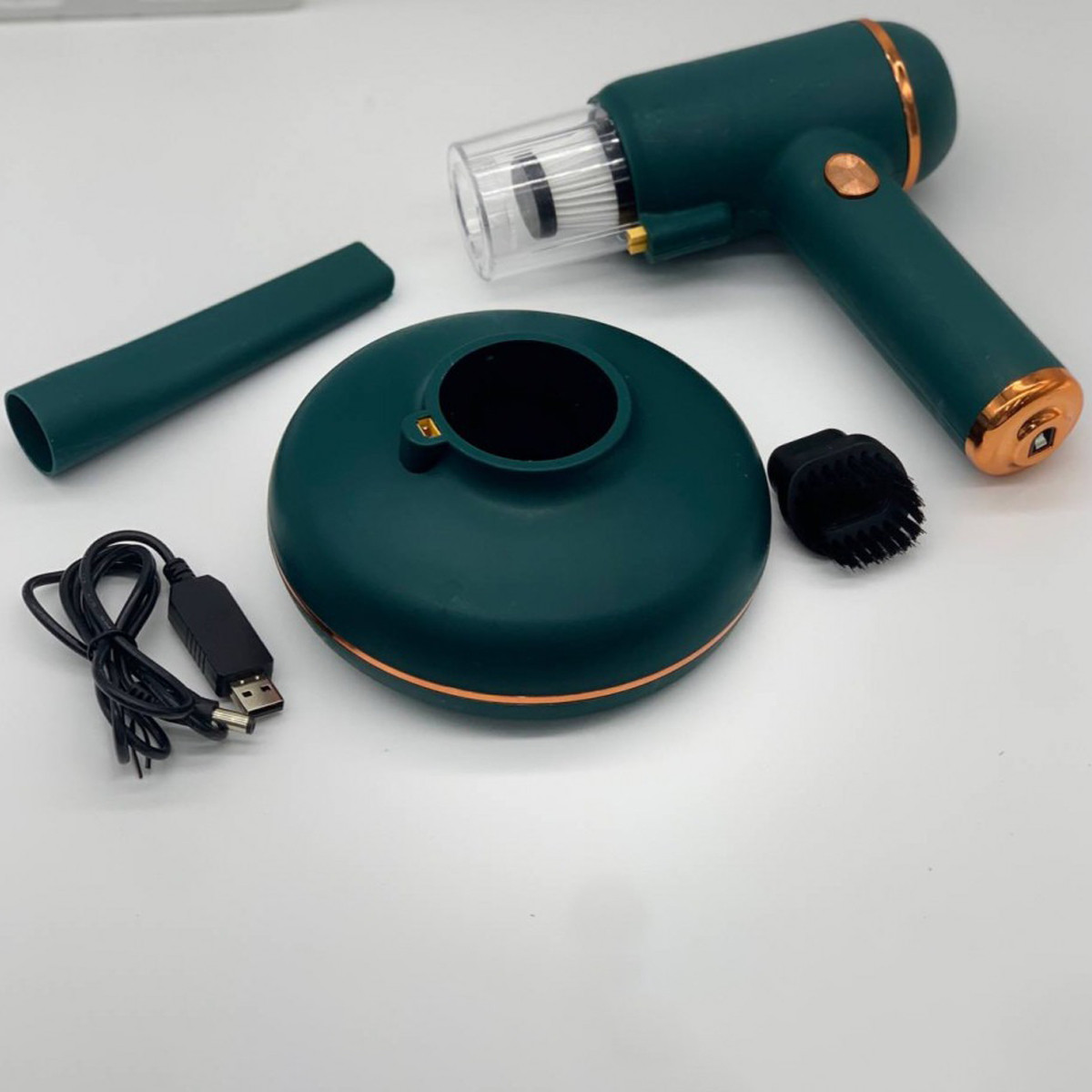 Ручной пылесос аккумуляторный UV Mite Remover 120Вт для удаления пылевых клещей, стерелизация Green PLC - фото 9 - id-p2066218700