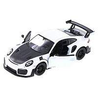 Автомодель легковая PORSCHE 911 GT2 RS 5'' KT5408W, 1:36 (Белый)