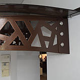 Дашок 1.5 x 1 м Hi-tech, металевий з монолітним полікарбонатом, фото 3