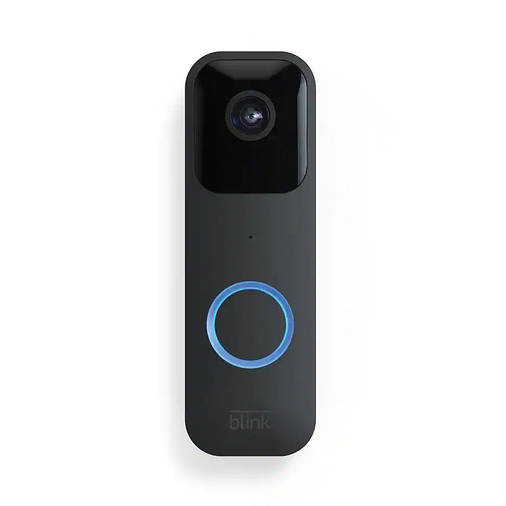 Бездротовий дверний відеодзвінок BLINK VIDEO DOORBELL + SYNC MODULE 2 (чорний), фото 2