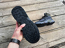 Чоловічі зимові черевики Salomon Quest Element GTX Gore-Tex сірі водонепроникні, фото 5