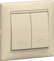 Управління "жалюзі" кнопковий Valena 774314 слонова кістка