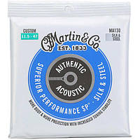 Струны Martin MA130 Silk and Steel Custom 11.5-47