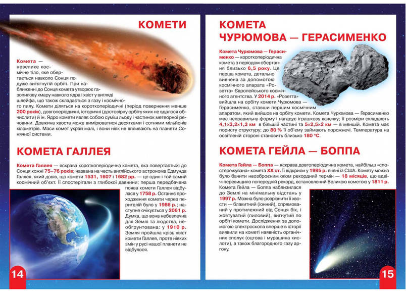 Енциклопедія для допитливих "Світ навколо нас. Велика книжка. Космос: сонячна система, комети, галактики" | Кристал Бук, фото 4