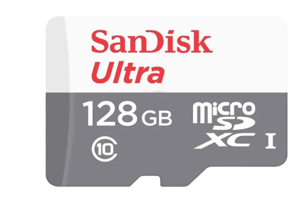 Карта пам'яті SanDisk 128GB microSDXC Ultra 100MB/s C10 UHS-I (SDSQUNR-128G-GN6MN)