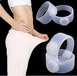 Магнітні Кільця для Схуднення на Пальці Ног, Силіконові Кільця для Схуднення, фото 2