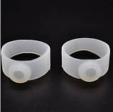 Магнітні Кільця для Схуднення на Пальці Ног, Силіконові Кільця для Схуднення, фото 5