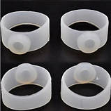 Магнітні Кільця для Схуднення на Пальці Ног, Силіконові Кільця для Схуднення, фото 6