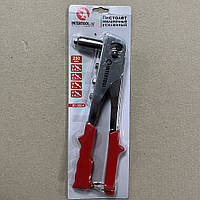 Пістолет заклепувальний ручний посилений, діаметр заклепки 3.2; 4; 4.8 мм INTERTOOL RT-0004