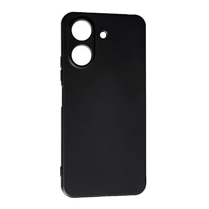 Силіконовий чохол Case SMTT (AA) для Xiaomi Redmi 13C/Poco C65 Black, фото 1