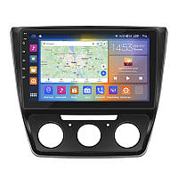 Штатная магнитола Lesko для Skoda Yeti I Рестайлинг 2013-2018 экран 10" 2/32Gb CarPlay 4G Wi-Fi GPS Prime