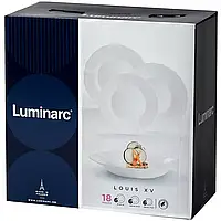 Столовий сервіз Luminarc Louis XV White V2940 18 предметів OT_00-00005095