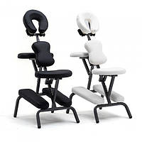 Массажный стул BC001, чорний, білий + чохол