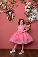 Детское розовое платья для девочки 2024