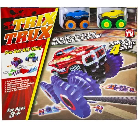 Трек для дітей "Trix Trux" великий набір для гри + 2 машинки, фото 1