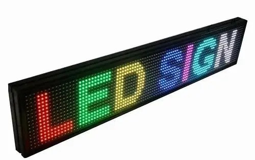 WIFI Бегущая строка 135х40 см A-Plus RGB Светодиодное рекламное табло LED внутреннее PLC - фото 3 - id-p2066219172