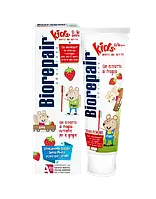 Зубна паста для дітей від 0 до 6 років BioRepair Kids (зі смаком суниці)