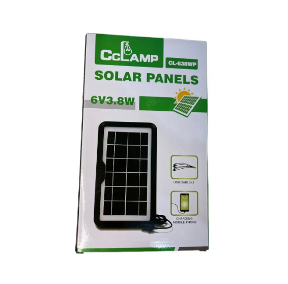 Зарядка от солнца F9G0H Портативные солнечные батареи Clamp 3,8W 6V IP65 Переносная зарядка Повер банки - фото 8 - id-p2066398962