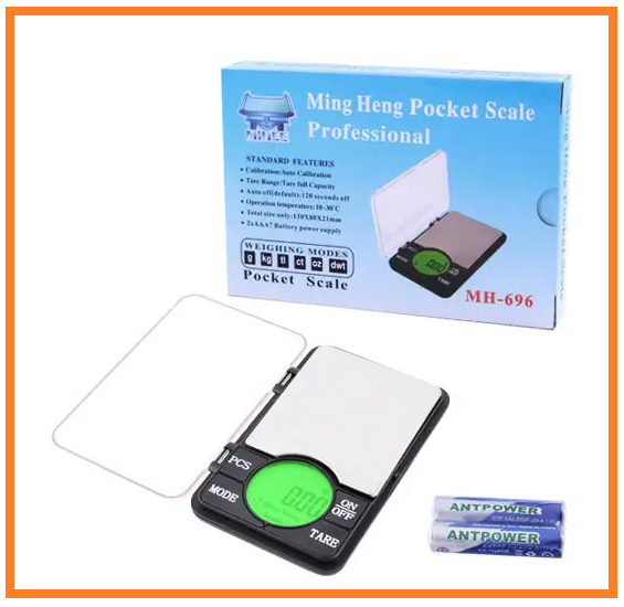 Весы ювелирные Ming Heng P1Q2R Электронные весы для ювелирных изделий карманные электронные - фото 1 - id-p2066398967