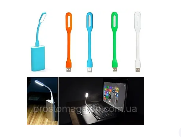Портативный светильник Гибкий E1F2G светильник для ноутбука USB Led Light лампочка подсветка USB лампа - фото 2 - id-p2066399015