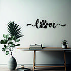 Декоративне настінне 3D Панно «LOVE » Декор на стіну з об'ємом, фото 4