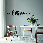 Декоративне настінне 3D Панно «LOVE » Декор на стіну з об'ємом, фото 5