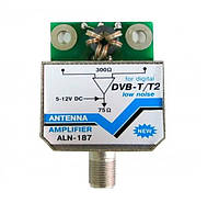 Антенный усилитель телевизионного сигнала ALN-187 DVB-T/T2