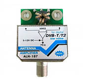 Антенний підсилювач телевізійного сигналу ALN-187 DVB-T/T2