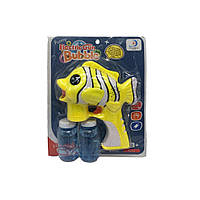 Генератор мильних бульбашок "Риба-клоун" 6214 зі світлом і звуком (Жовтий)