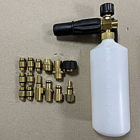 Насадка-піногенератор універсальна для мийок високого тиску, 1000 мл INTERTOOL DT-1536