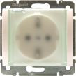 Legrand Valena Розетка з заземленням з кришкою вологозахищена 774220 ip-44 біла, фото 1