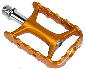 Педалі велосипедні Wellgo M111 на пром. підшипниках помаранчеві