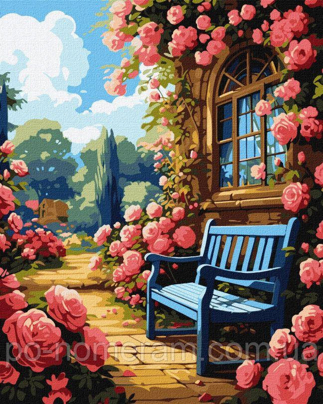 Картина за номерами Ідейка Квітковий сад ©art_selena_ua (KHO6335) 40 х 50 см