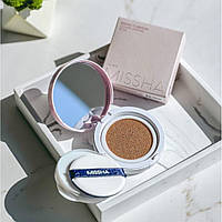 Устойчивый кушон с сатиновым финишем MISSHA MAGIC CUSHION COVER LASTING SPF50+ PA+++ ТОН 21, 15 g