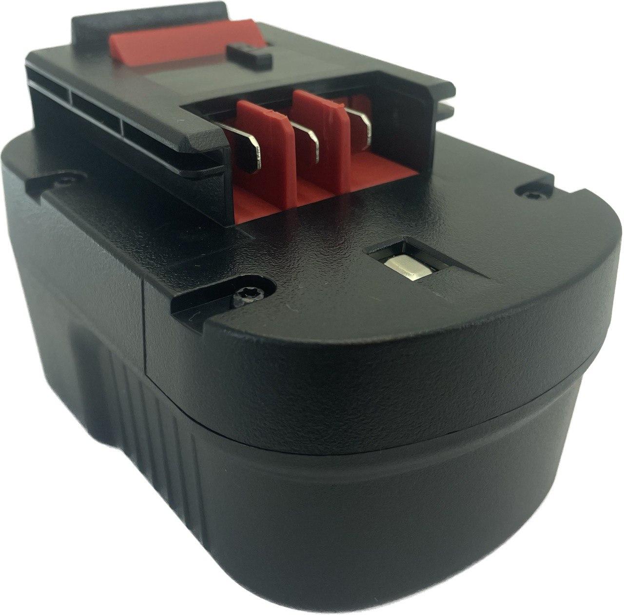 Акумулятор для Black&Decker A12 (HPB12) від Power Profi 12В, 2Ач батарея A12E A12EX A12-XJ FS120B, 2