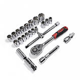 Універсальний набір інструментів FORCEKRAFT FK-38841 216 од. в наборі, фото 8