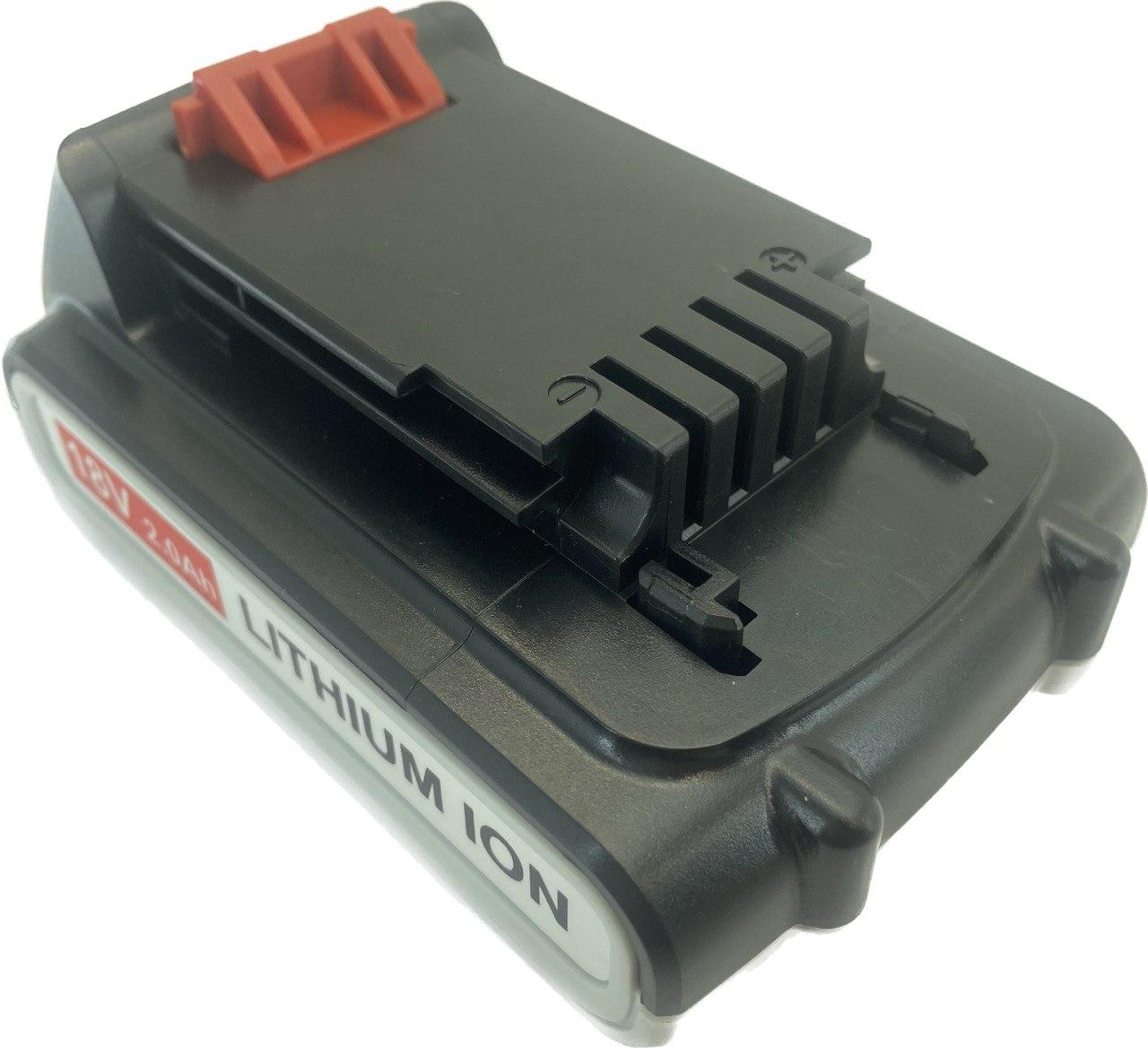 Акумулятор для Black&Decker LB20, LBX20 від Power Profi 18В, 2Ач батарея LBXR20, LB2X4020, SL186K, ASL188K, 2