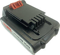 Аккумулятор для Black&Decker LB20, LBX20 от Power Profi 18В, 2Ач батарея LBXR20, LB2X4020, SL186K, ASL188K, 2