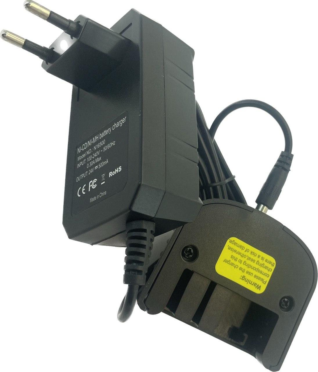 Зарядний пристрій Black&Decker 9.6В 12В 14.4В 18В 24В Ni-CD Ni-MH від Power Profi