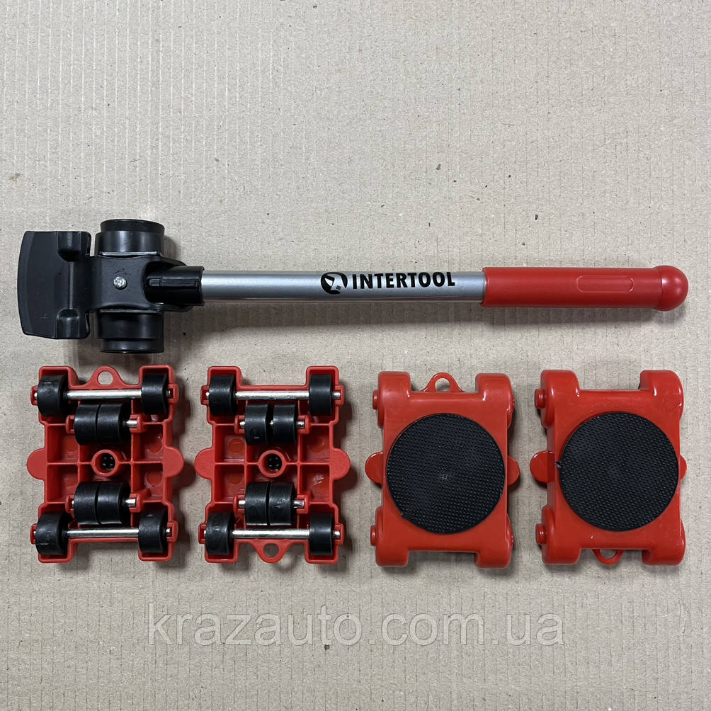 Набір для переміщення меблів 5од. INTERTOOL HP-0010