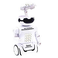 Электронная детская копилка - сейф с кодовым замком и купюроприемником Робот Robot Bodyguard и SB-189 лампа