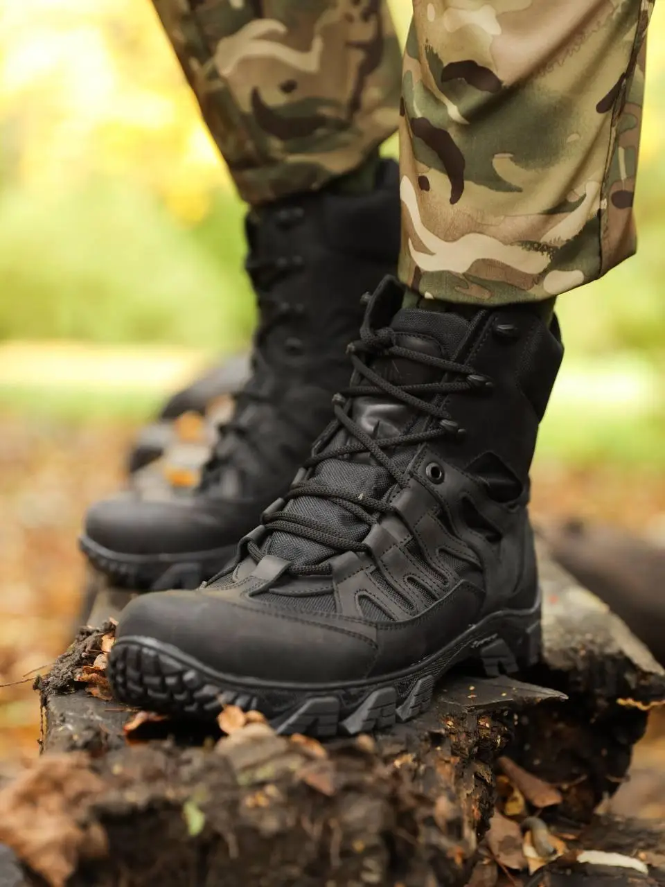 Ботинки мужские зимние Undolini Крейзи American черные,утепленные кожаные ботинки air-tex для военнослужащих 41 - фото 5 - id-p2066448640