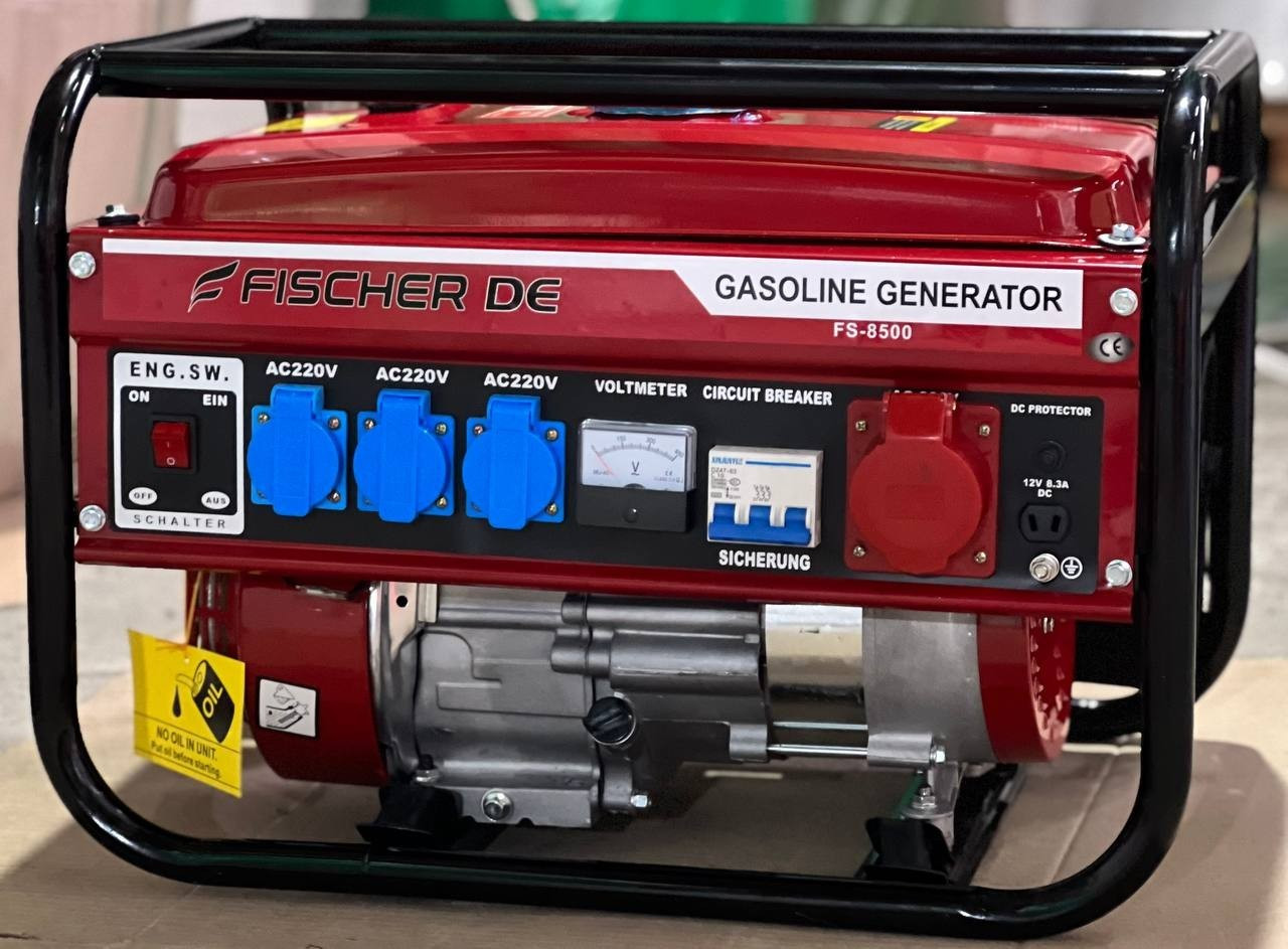 Генератор бензиновий Fisher FS-8500, 3 кВт