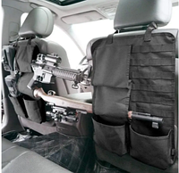 Тактичний органайзер на спинку сидіння авто з MOLLE системою, чохол для автомобіля, армійська накидка
