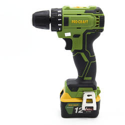 Шурупокрут акумуляторний Procraft PA-18BL