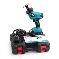 Аккумуляторная сабельная пила Makita JR-180 (18V 4.0 Ah) АКБ ножовка Макита