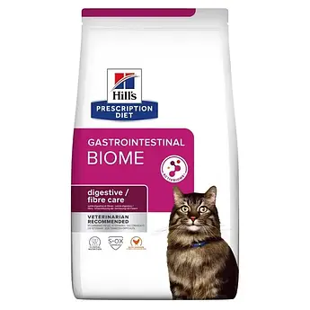 Сухий корм для котів Hill’s Prescription Diet Gastrointestinal Biome Digestive / Fibre Care 3 кг - курка