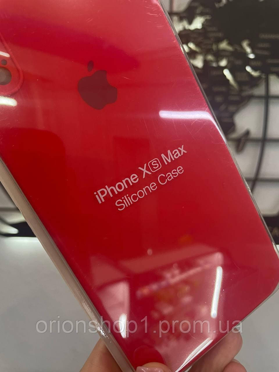 Чехол с квадратными бортами Silicone Case для iPhone XS Max ...